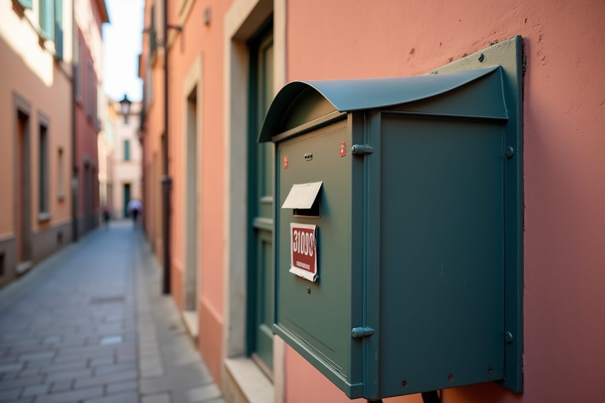 Boîte aux lettres à Toulouse avec code postal 31000