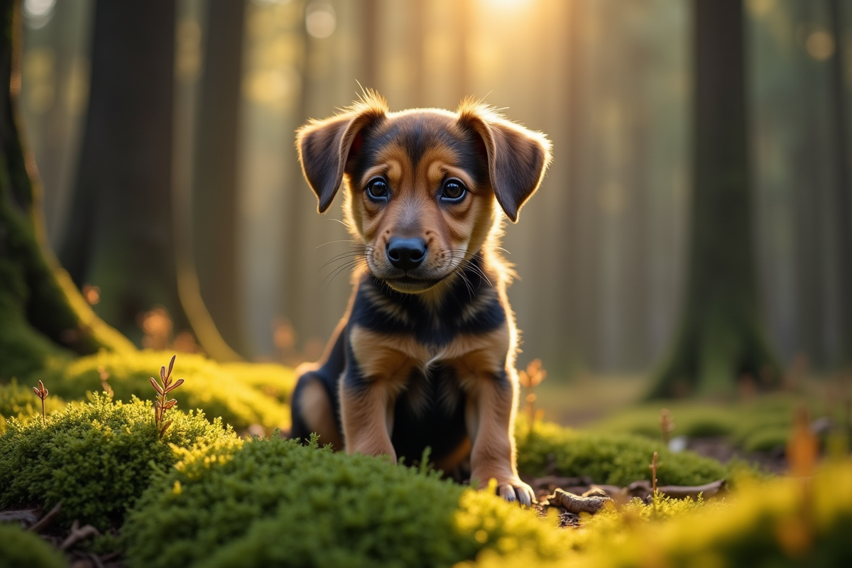 chien forêt