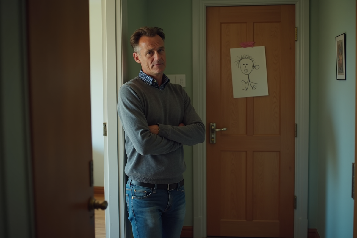 Homme debout près d